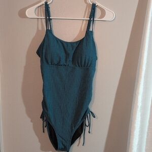 Teal Women's One Piece Swimsuit